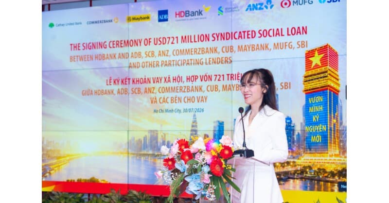 HDBank Secures Record US$721 Million Social Loan, Boosting Vietnam's Sustainable Finance