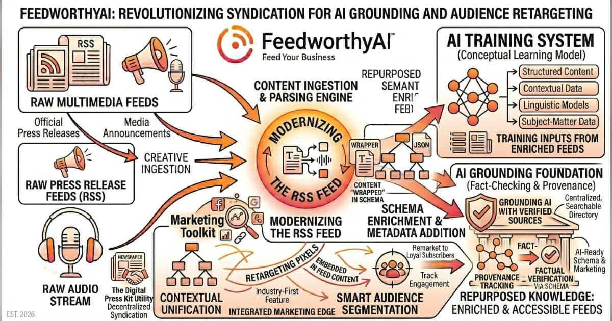 RSS Feeds Make a Comeback as FeedworthyAI Launches to Bridge the Gap Between Publishers and Artificial Intelligence