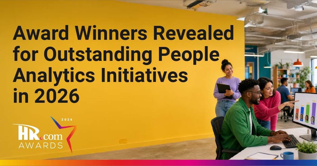 HR.com Announces 2026 People Analytics Award Winners, Recognizing Excellence in Data-Driven HR