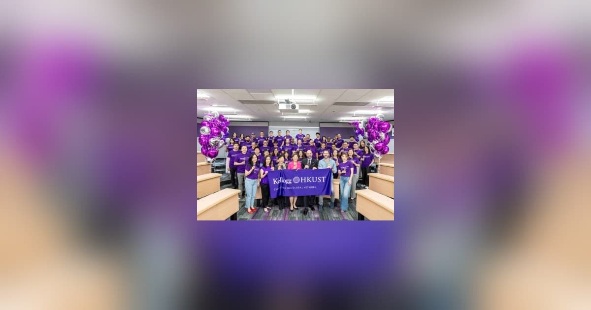 Kellogg-HKUST EMBA Ranked No. 1 in the World in the Financial Times Executive MBA Ranking 2026