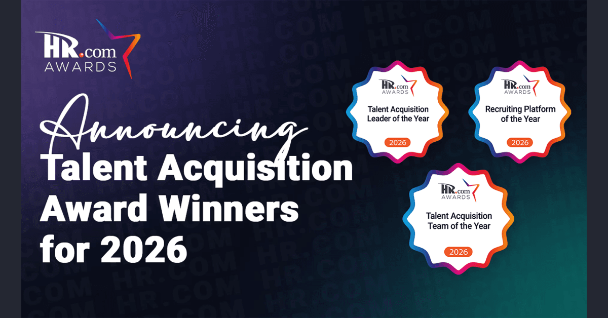 HR.com Announces 2026 Talent Acquisition Award Winners, Highlighting Innovation in Recruitment