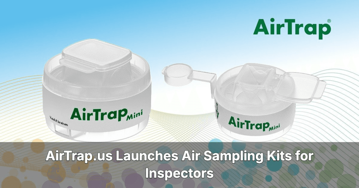 AirTrap Launches Redesigned Spore Trap Cassette Aimed at Improving IAQ Sampling
