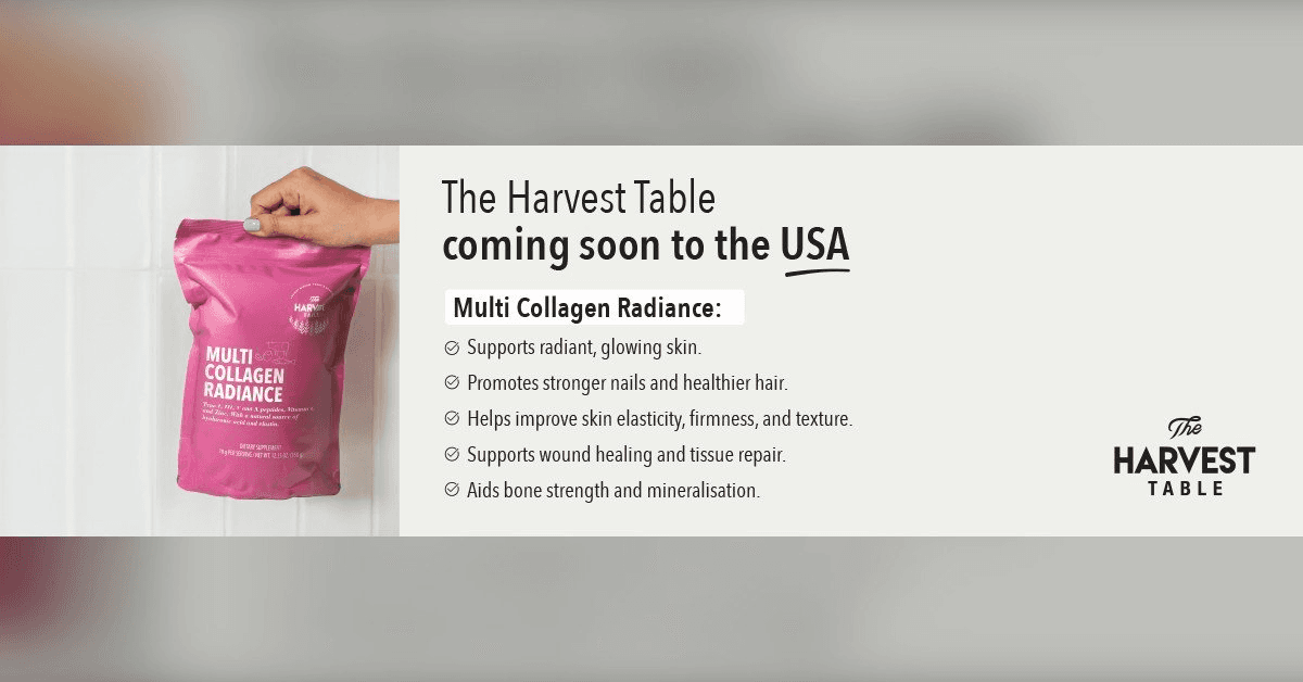 The Harvest Table Brings Clean-Label Collagen and Plant-Based Nutrition to U.S. Market via OneLavi.com