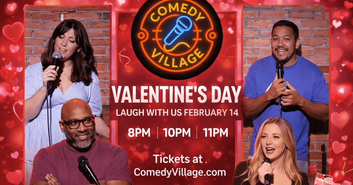 Comedy Village to Host Three Valentine's Day Shows with Top Comedians in Times Square