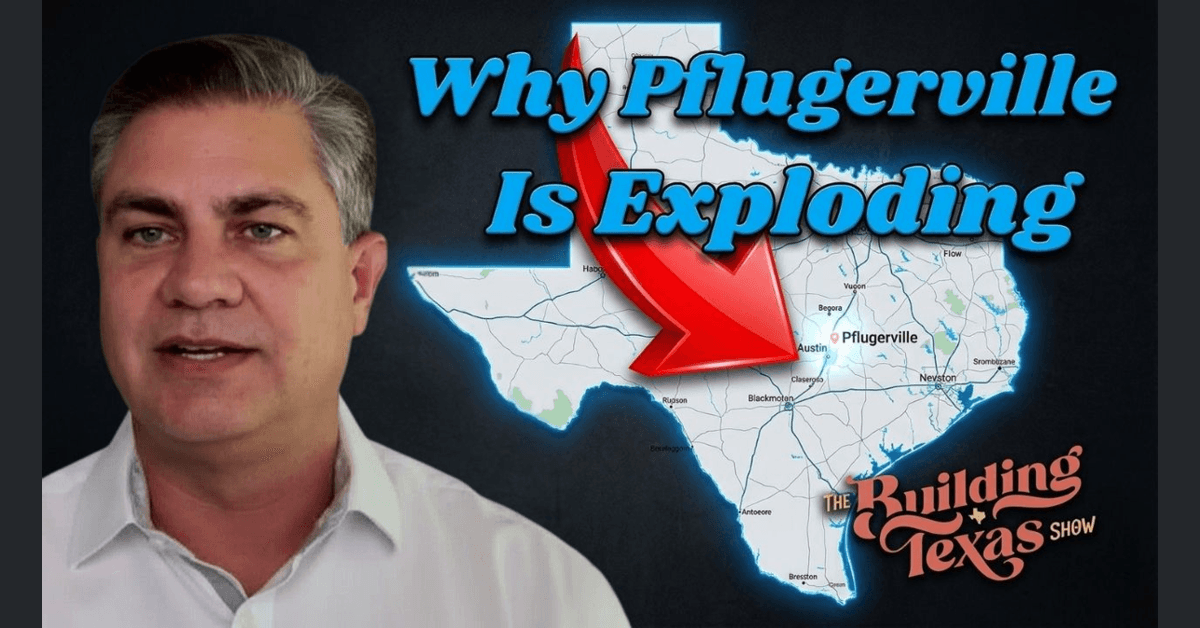 Pflugerville Mayor Doug Weiss Discusses Balancing Growth with Small-Town Character in Building Texas Show Interview