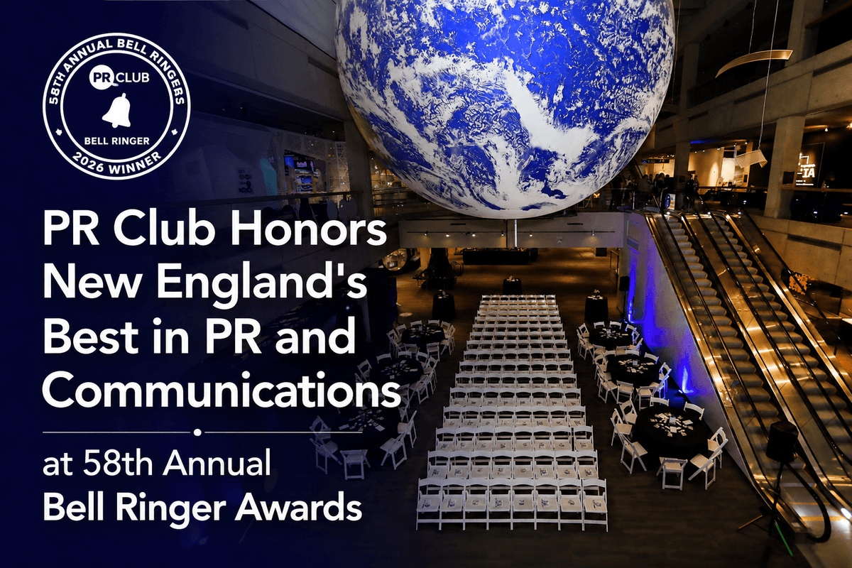 PR Club Honors New England's Best at 58th Annual Bell Ringer Awards
