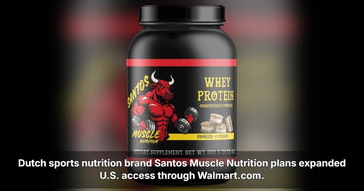 Santos Muscle Nutrition to Expand U.S. Presence with Walmart.com Launch