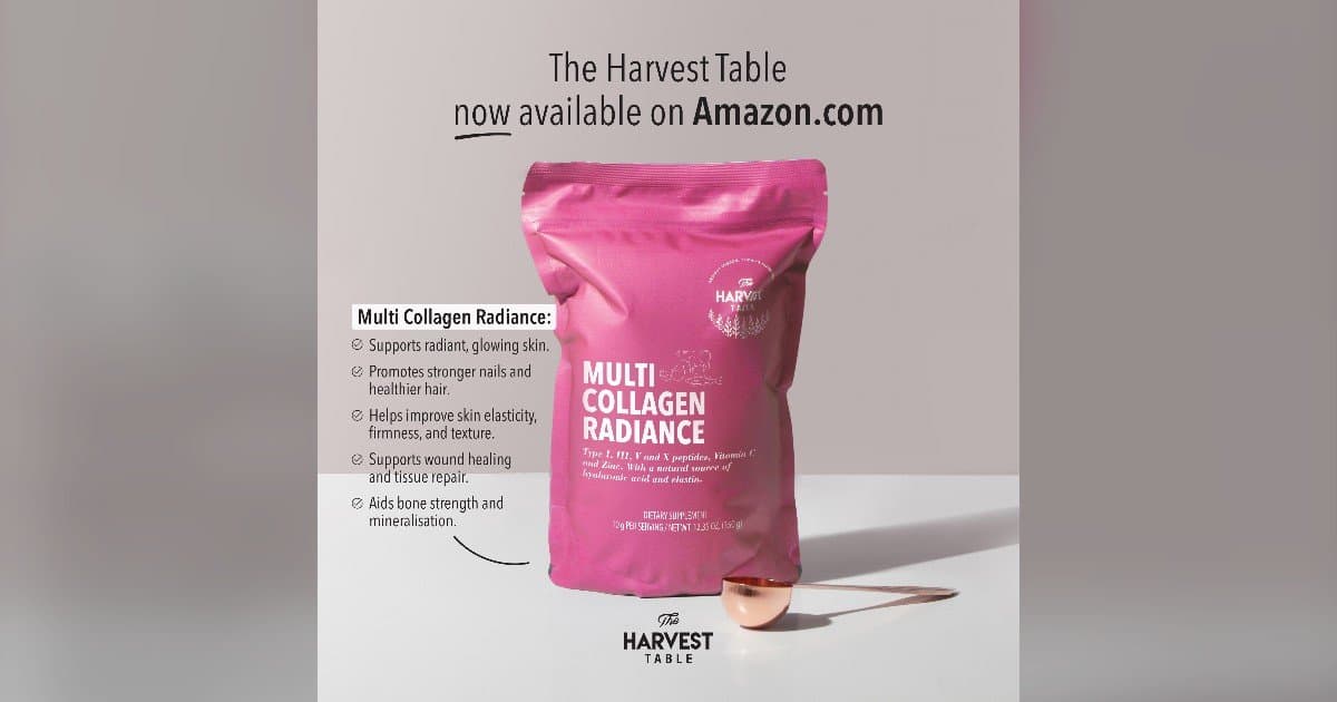 The Harvest Table Launches Multi Collagen Radiance on Amazon, Expanding Clean-Label Nutrition Access in the U.S.