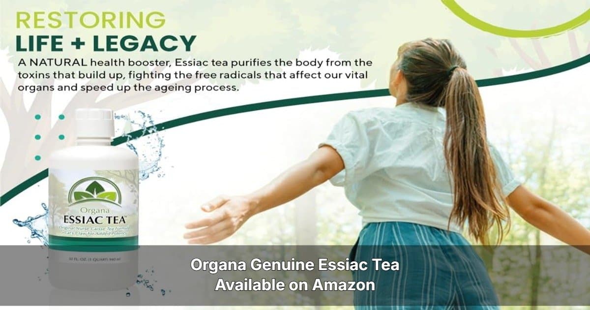 ORGANA Essiac Tea Gains Strong Amazon Reviews, Emphasizing Quality and Herbal Tradition