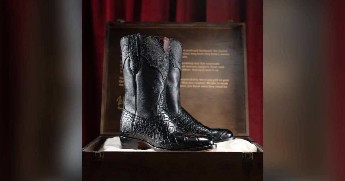 Chisos Releases Limited Run of Anniversary Edition Cowboy Boot Made from Wild Texas Alligator