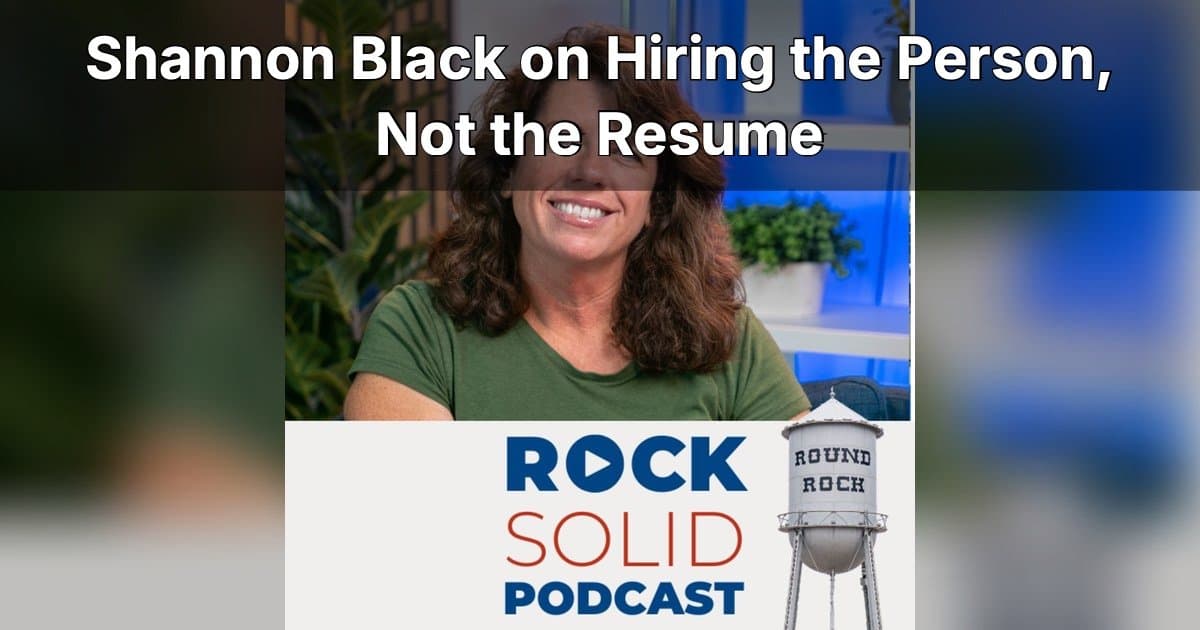 Shannon Black Reveals Sunday Hiring Strategy for Small Businesses on Rock Solid Podcast