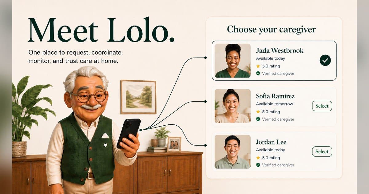 LoLo Care Launches Tech-Enabled Home Care Marketplace in North Carolina’s Triangle Region